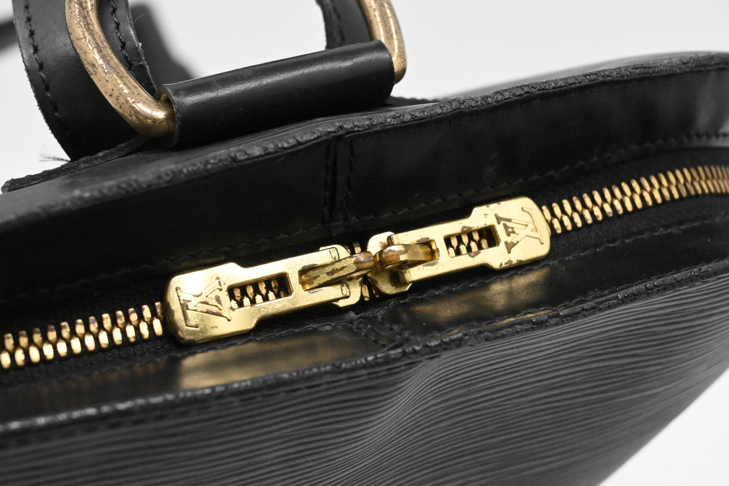Louis Vuitton Gobelins Backpack in Black Epi Leather