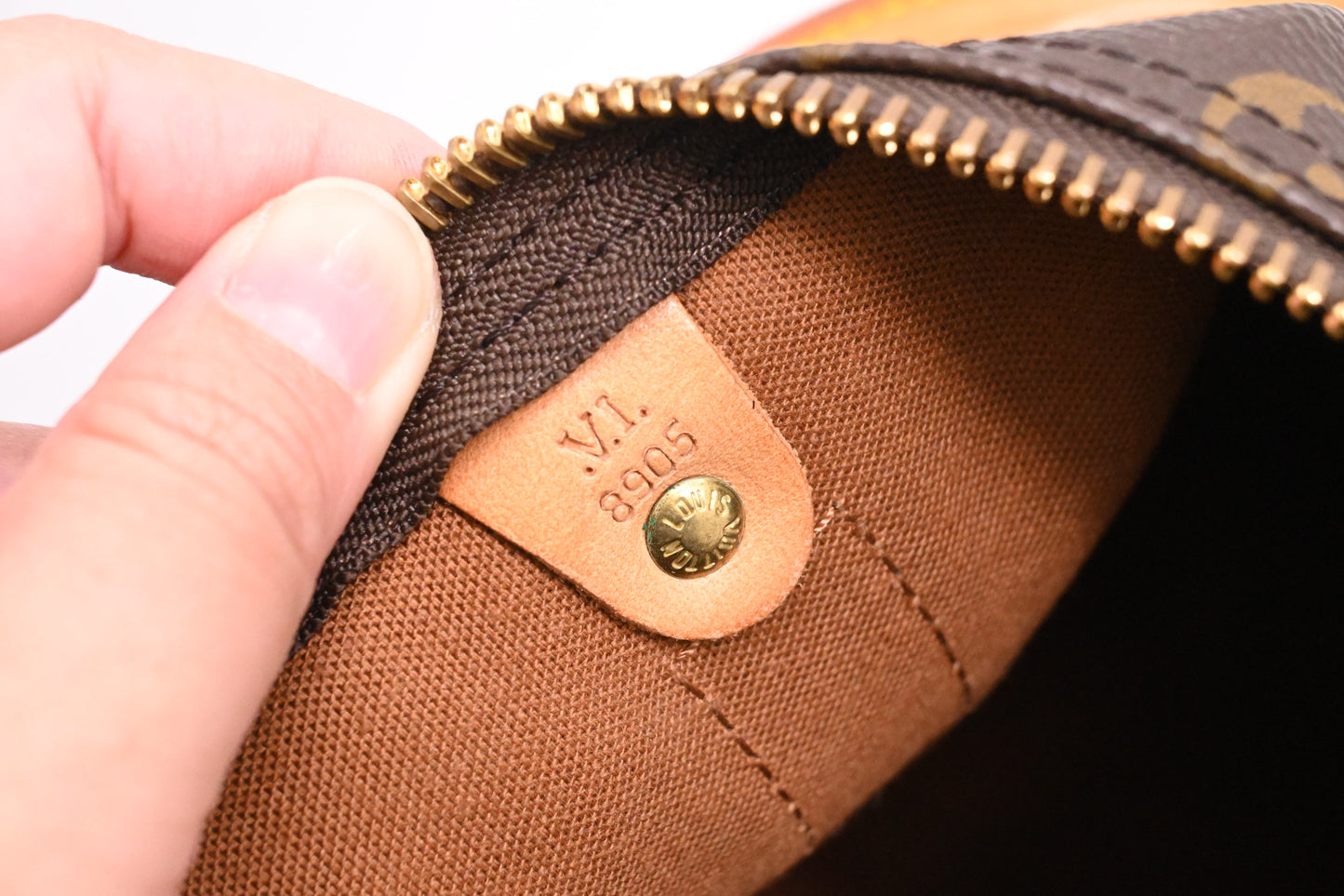 Louis Vuitton Keepall 50 Bandouliere in Monogram Canvas