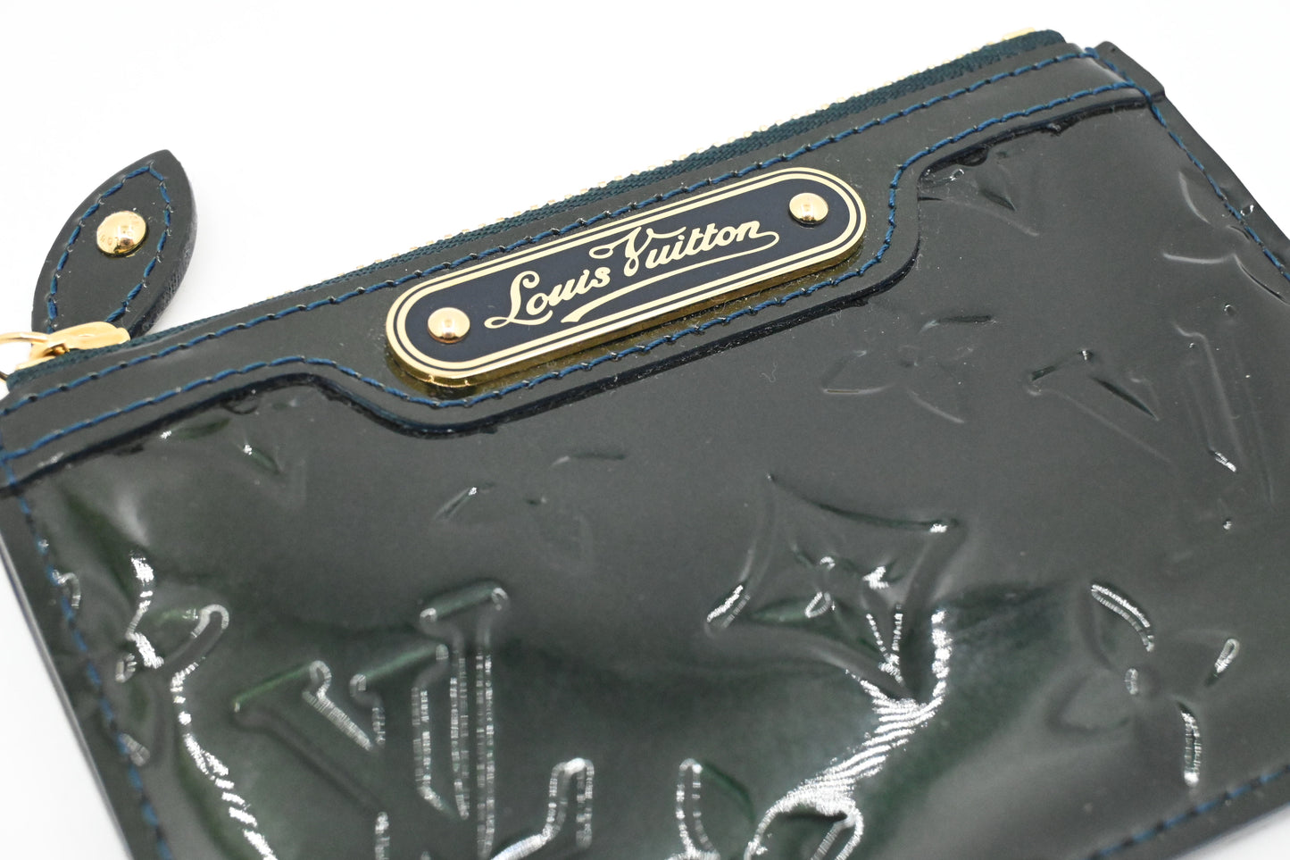 Louis Vuitton Cles NM in Green Vernis Leather
