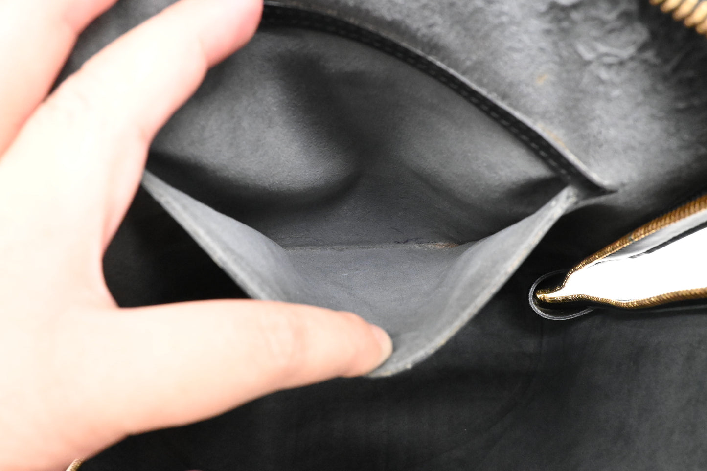 Louis Vuitton Gobelins Backpack in Black Epi Leather