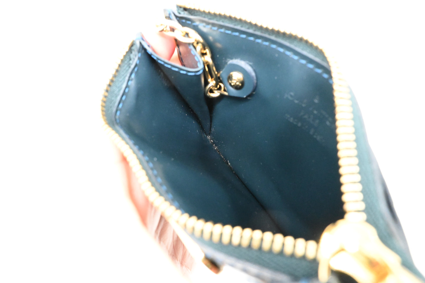 Louis Vuitton Cles NM in Green Vernis Leather