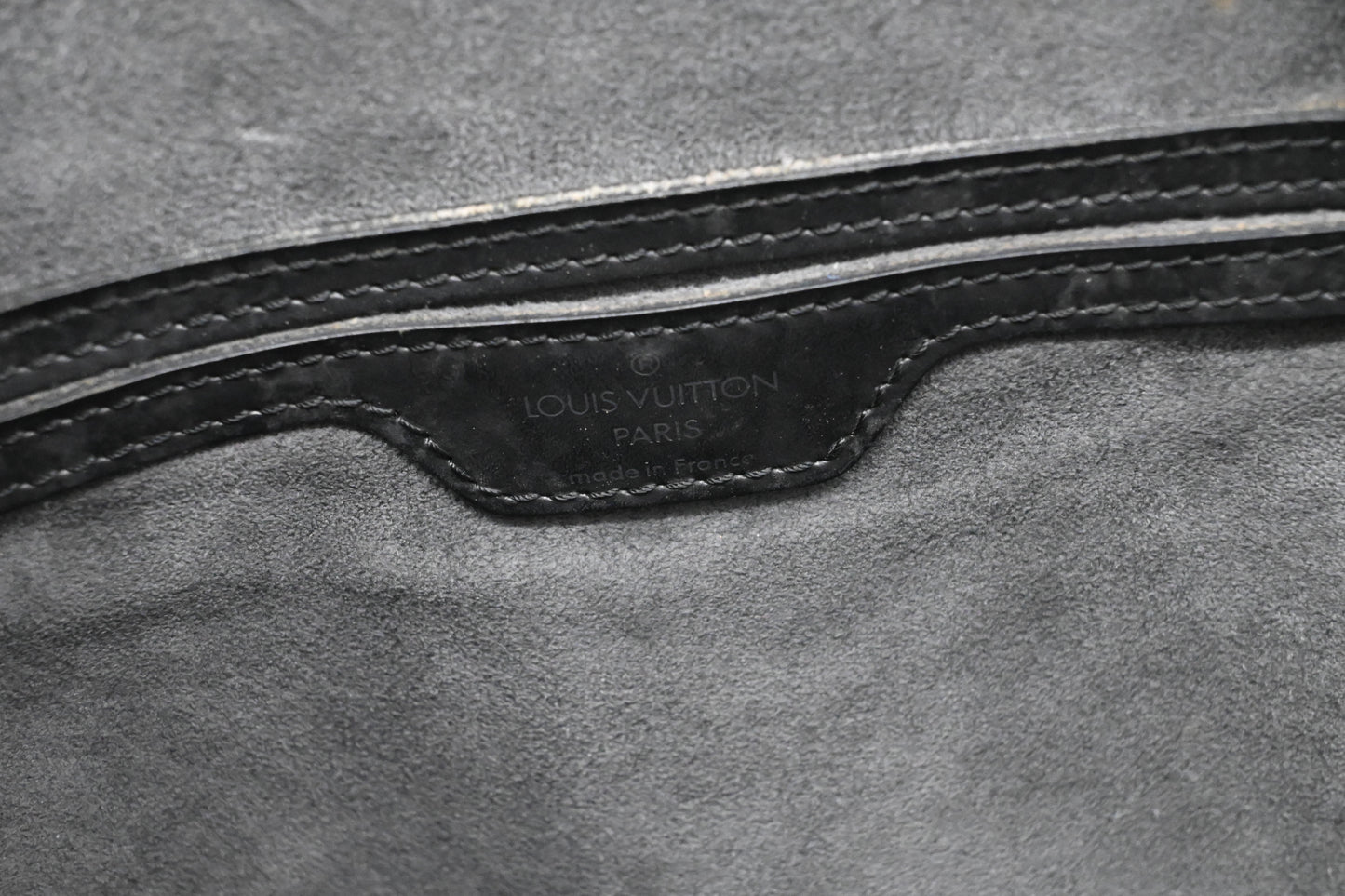 Louis Vuitton Gobelins Backpack in Black Epi Leather