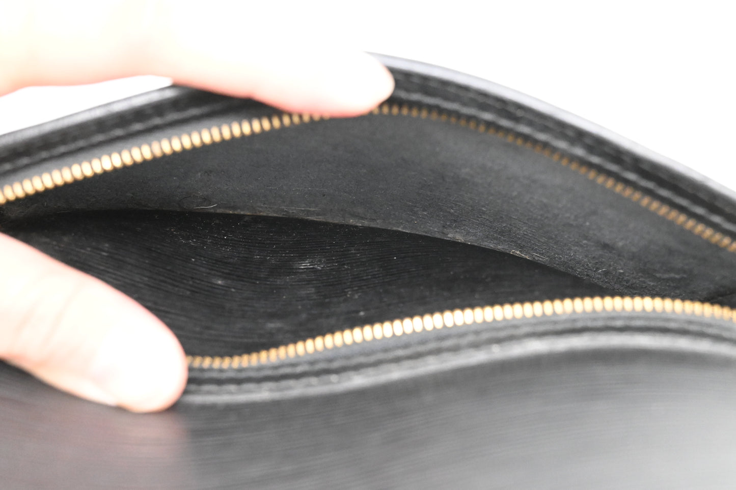 Louis Vuitton Gobelins Backpack in Black Epi Leather