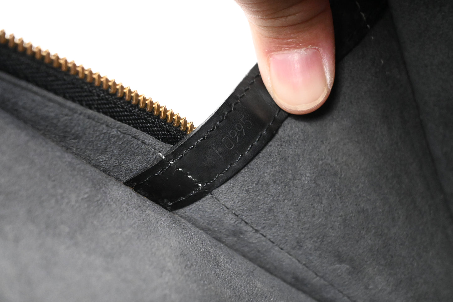 Louis Vuitton Gobelins Backpack in Black Epi Leather