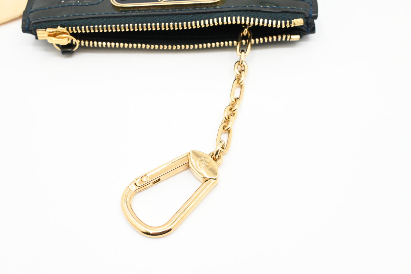Louis Vuitton Cles NM in Green Vernis Leather