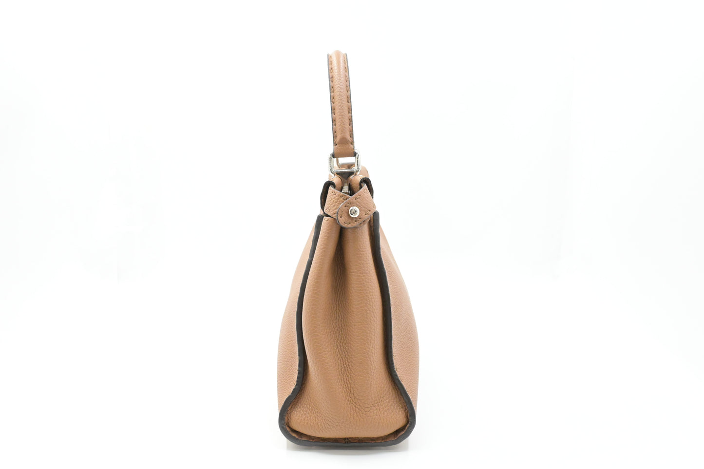 Fendi Medium Peekaboo in Brown Leather