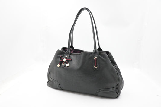 Gucci Princy Tote in Black Leather