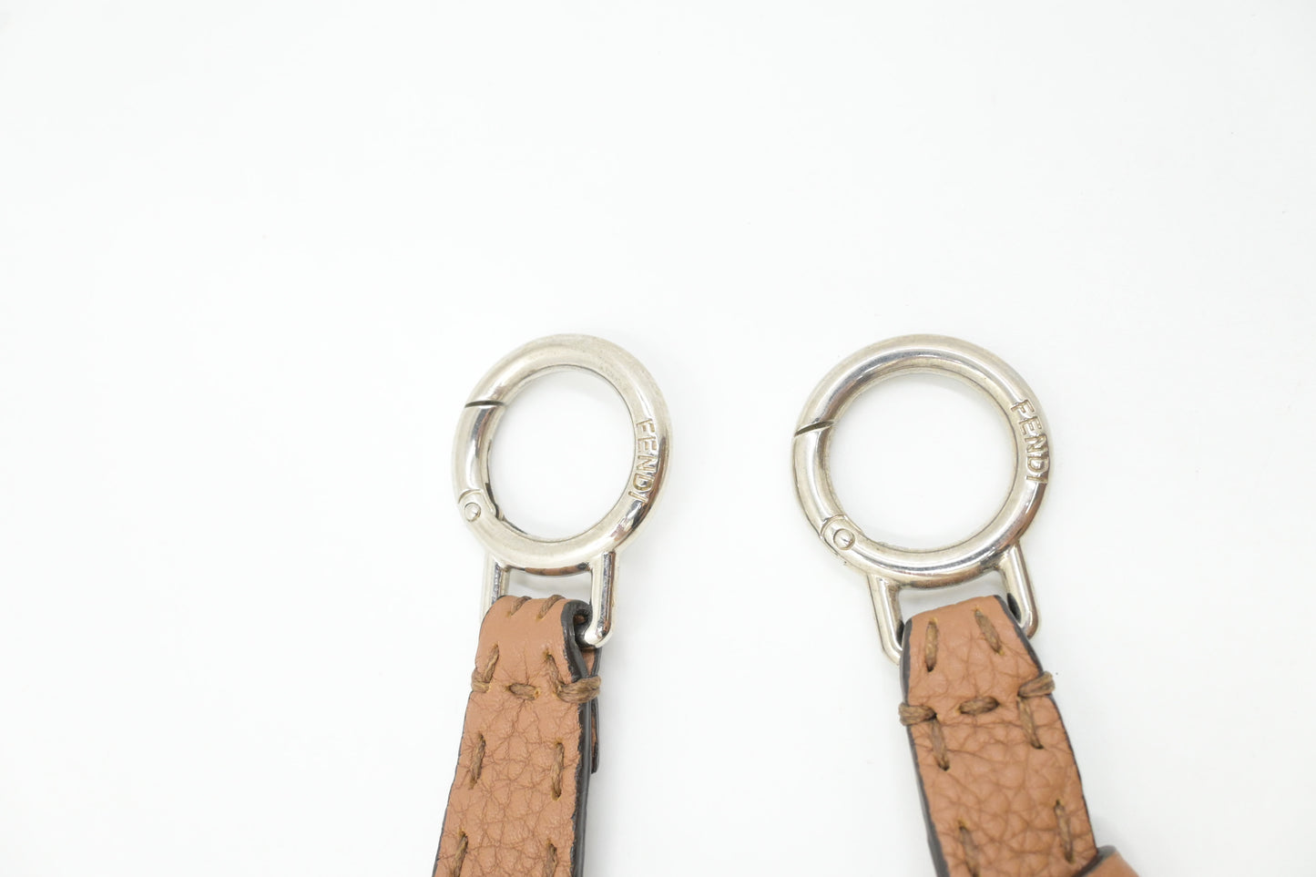 Fendi Medium Peekaboo in Brown Leather