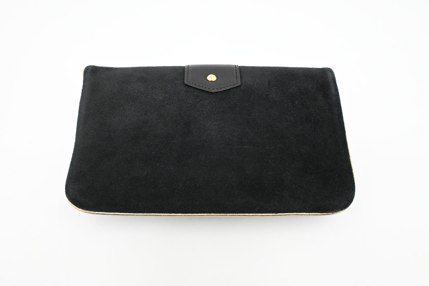 Louis Vuitton Sofia Coppola Clutch in Black Suede