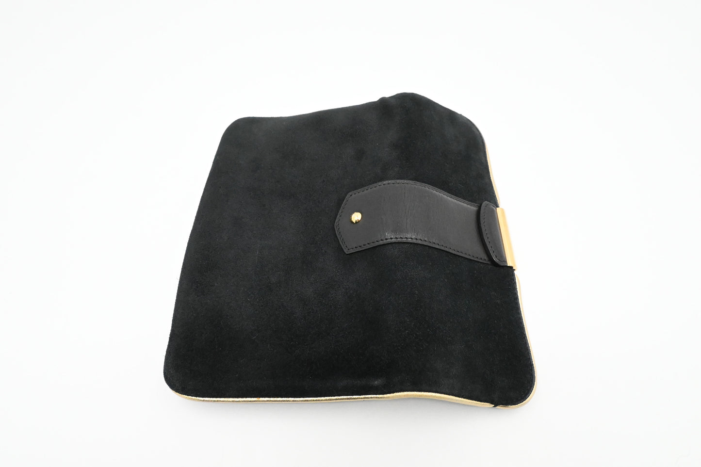 Louis Vuitton Sofia Coppola Clutch in Black Suede