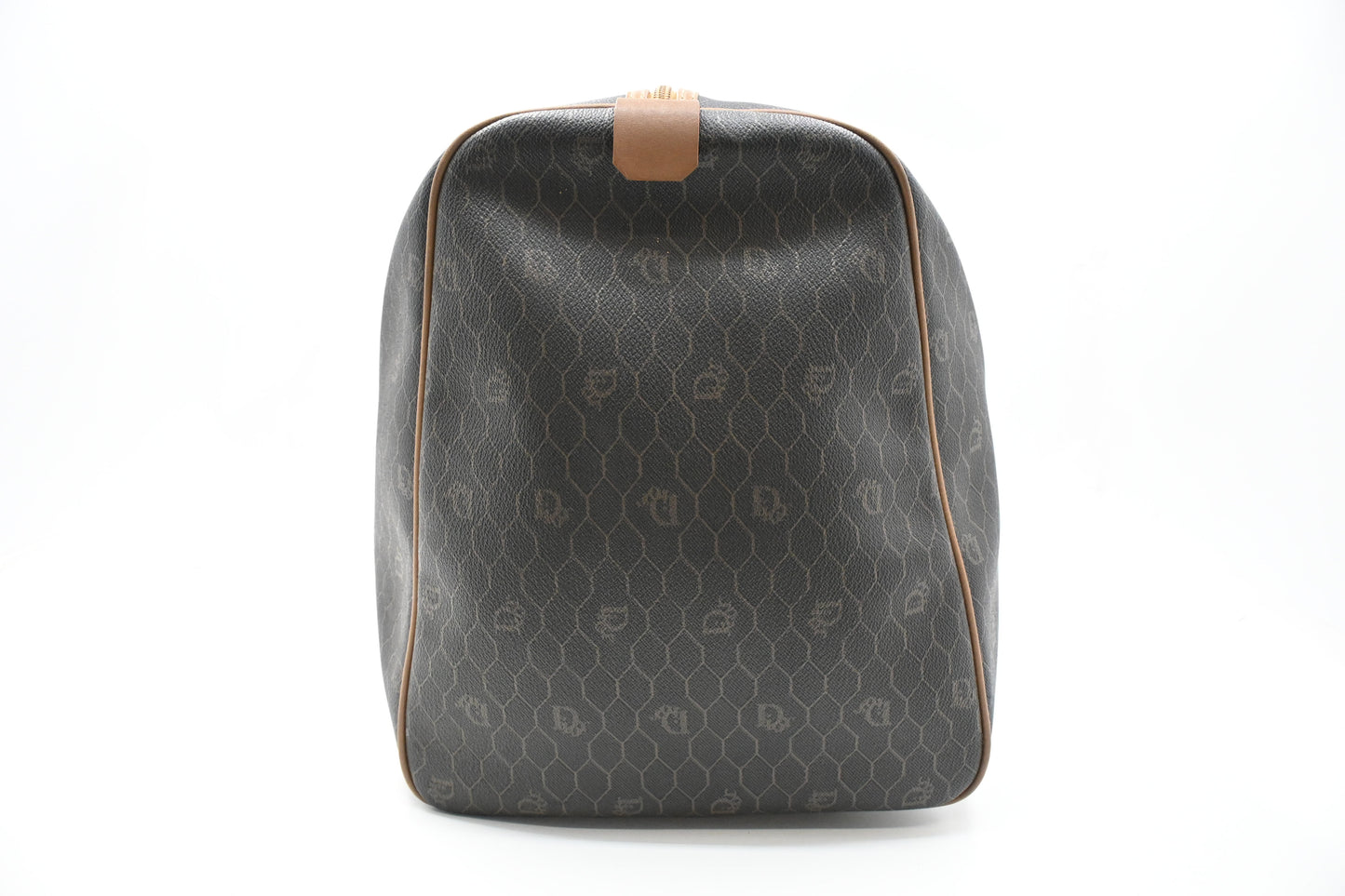 Dior Travel Bag in Grey Honeycomb Canvas