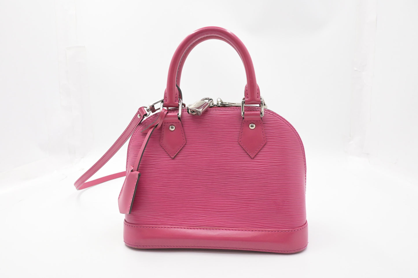Louis Vuitton Alma BB in Pink Epi Leather