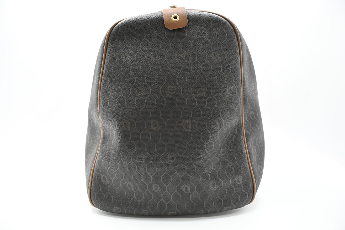 Dior Travel Bag in Grey Honeycomb Canvas