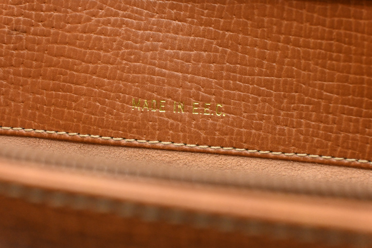 Loewe Tote Bag Tan Brown Leather