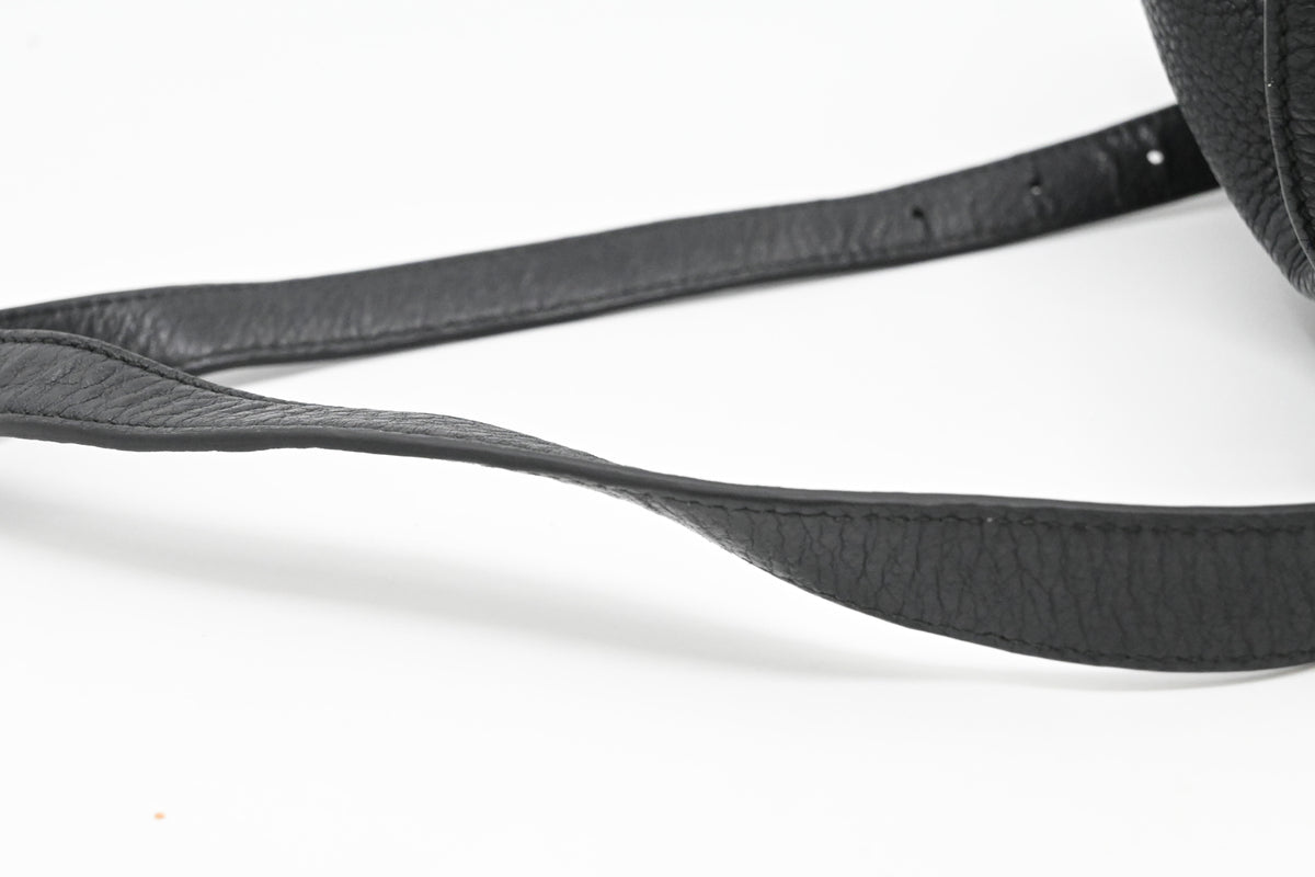 Gucci Bamboo Backpack in Black Leather