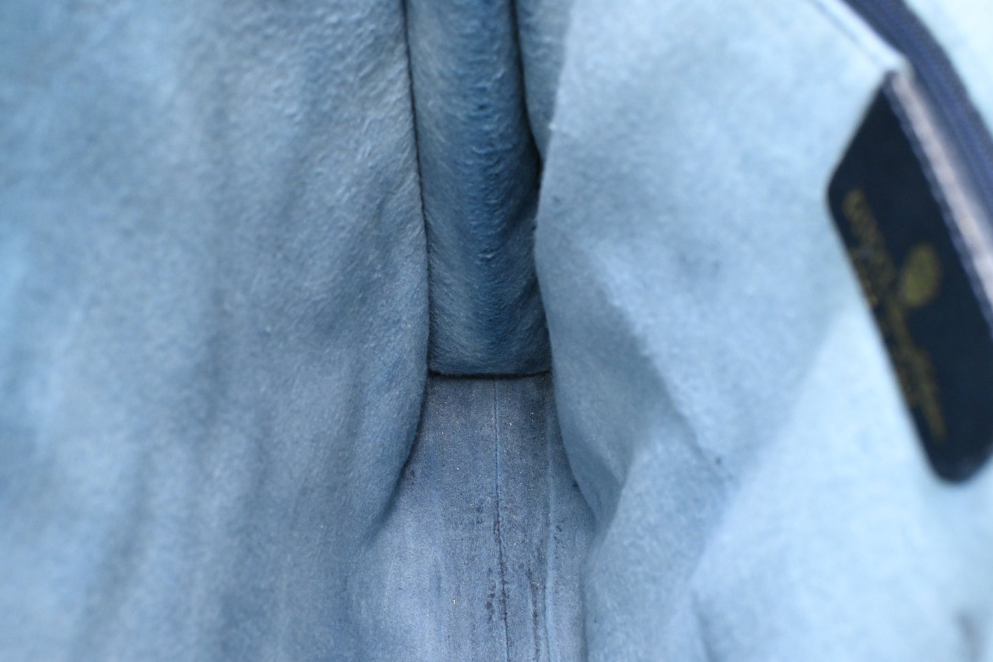 Gucci Sherry Tote in Navy Blue GG Supreme Canvas