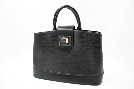 Louis Vuitton Mirabeau GM in Black Epi Leather