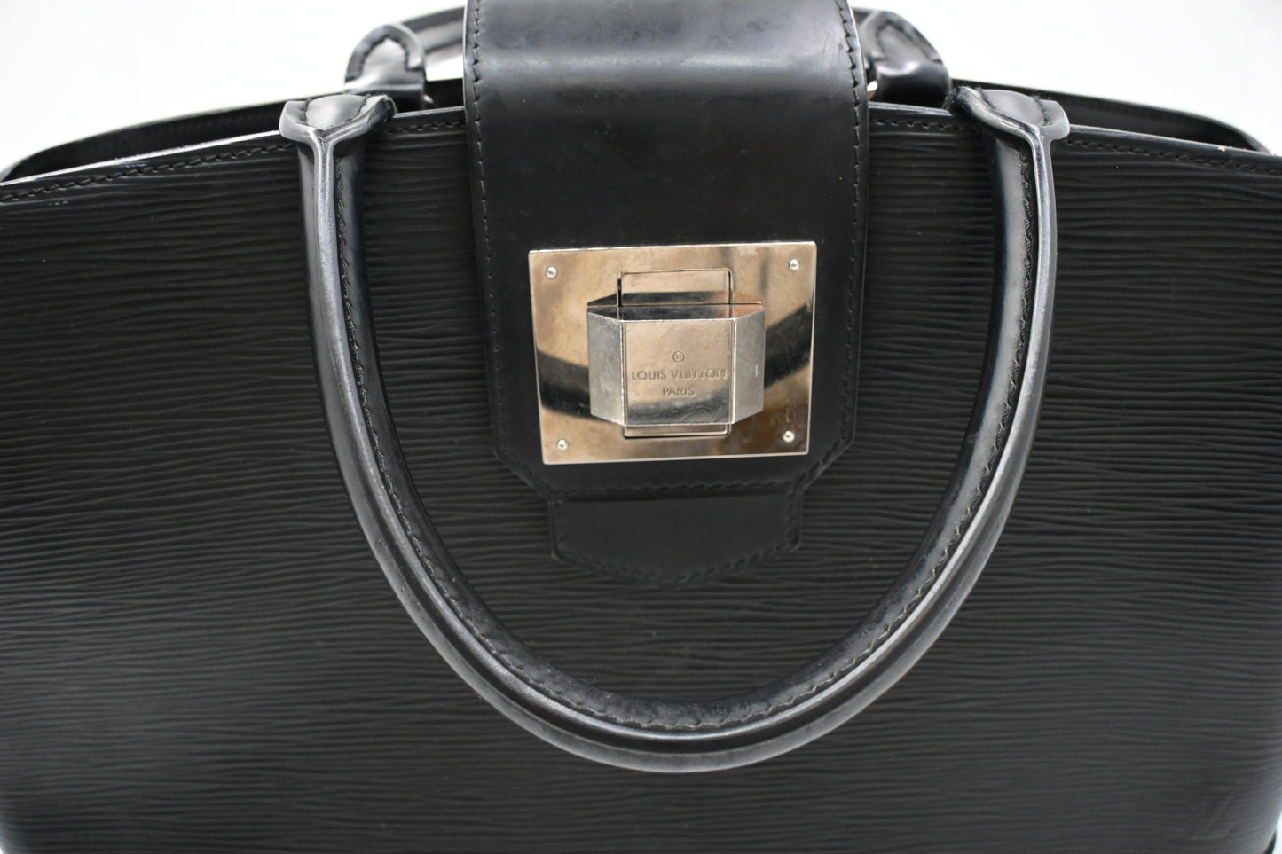 Louis Vuitton Mirabeau GM in Black Epi Leather