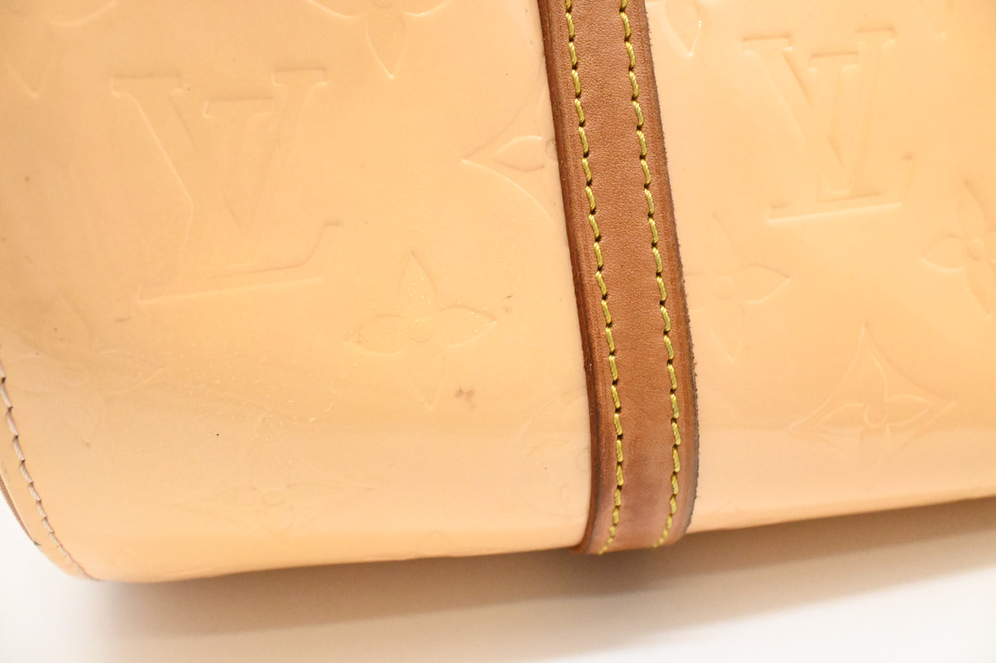 Louis Vuitton Bedford in Yellow Vernis Leather