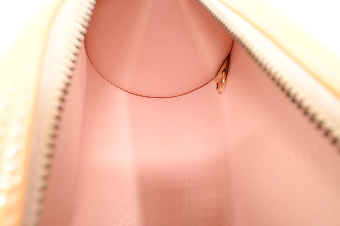 Louis Vuitton Bedford in Yellow Vernis Leather