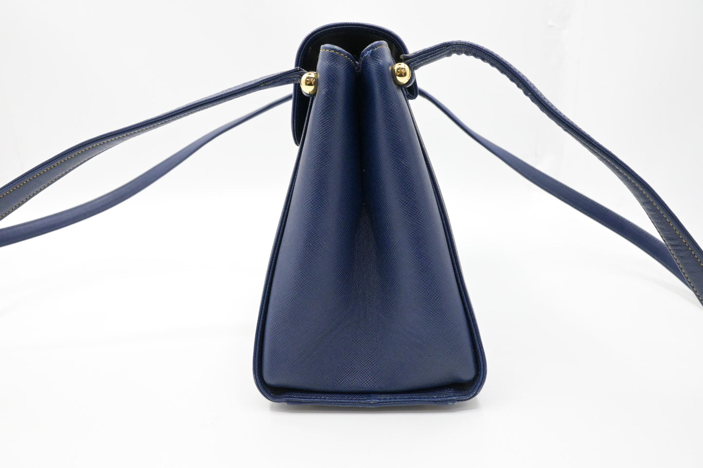 Valentino Shoulder Bag in Blue Leather