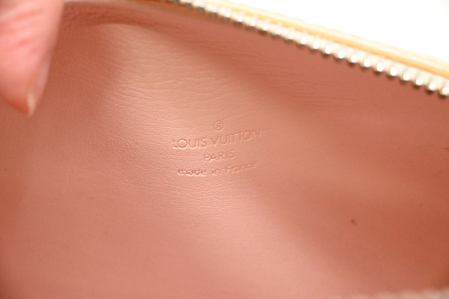 Louis Vuitton Bedford in Yellow Vernis Leather