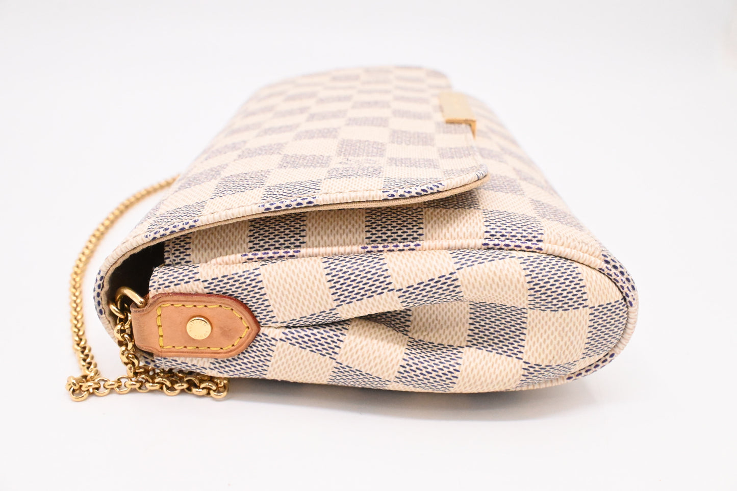 Louis Vuitton Favorite MM in Damier Azur Canvas