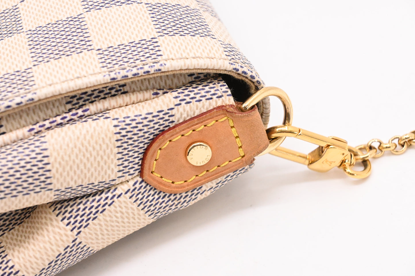 Louis Vuitton Favorite MM in Damier Azur Canvas