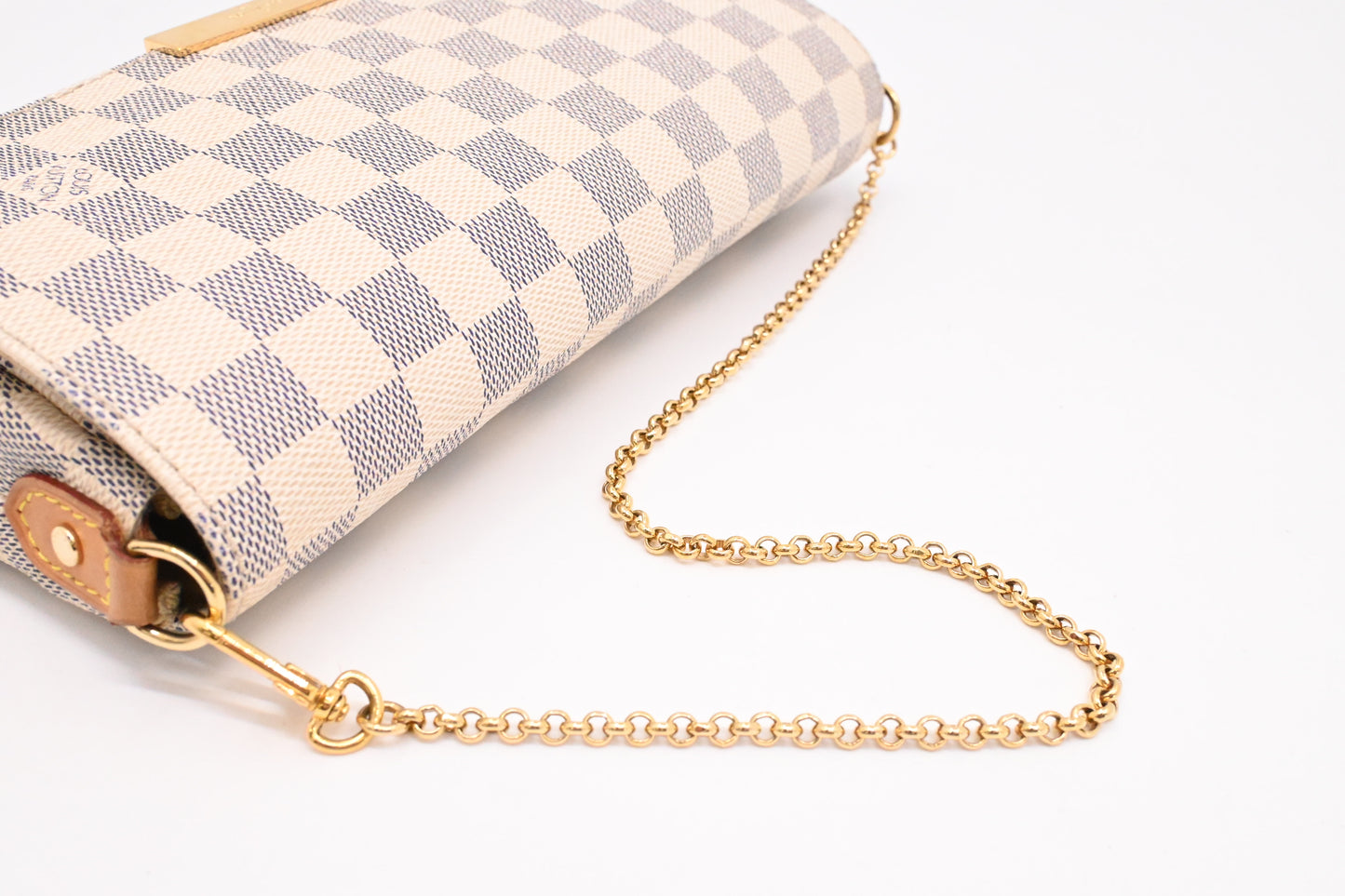 Louis Vuitton Favorite MM in Damier Azur Canvas