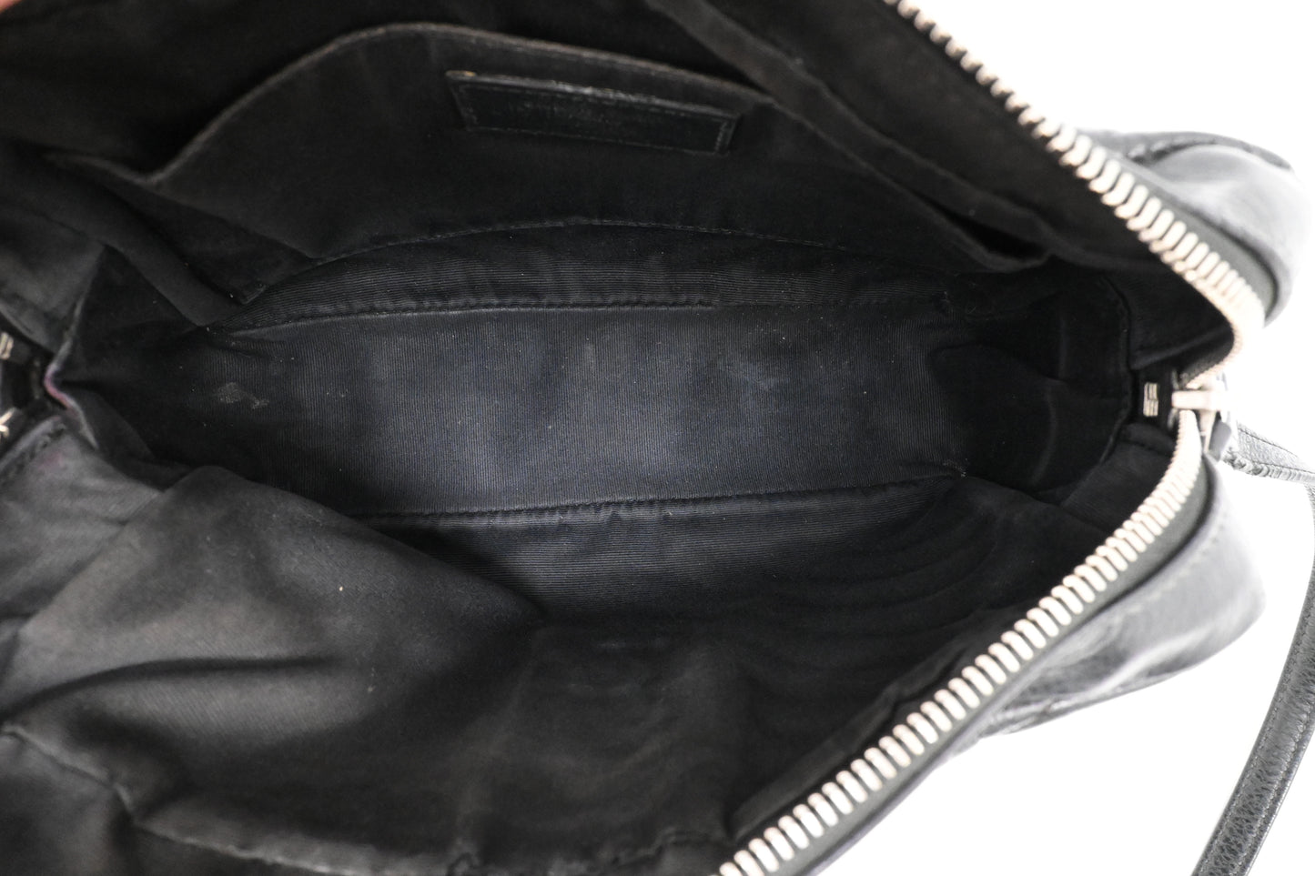 YSL Saint Laurent Lou Camera Bag in Black Leather
