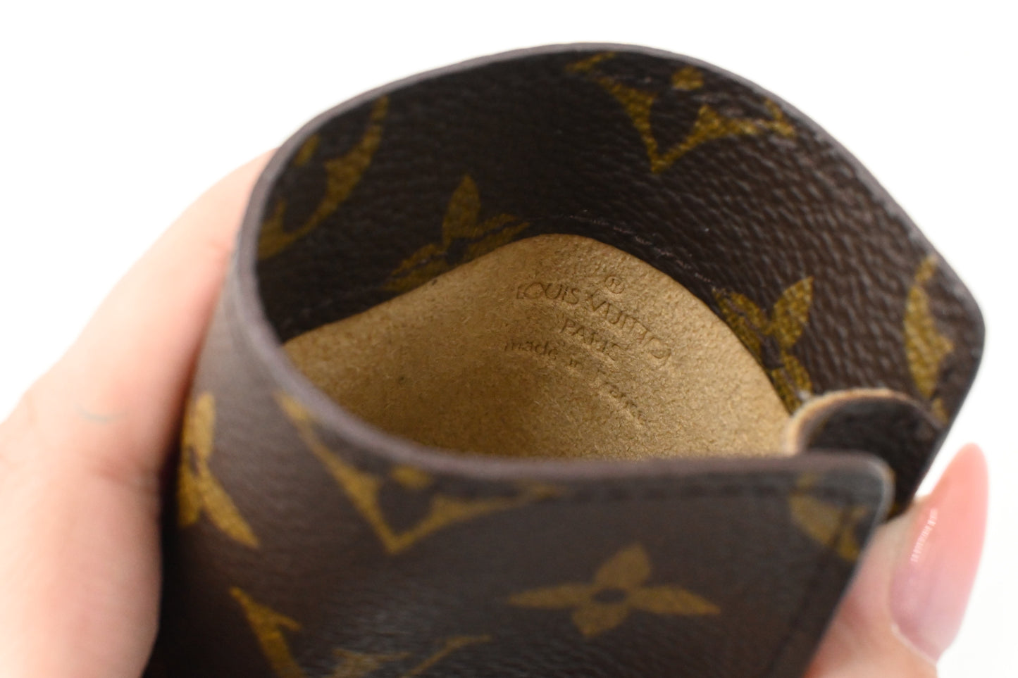 Louis Vuitton Open Glasses Case in Monogram Canvas