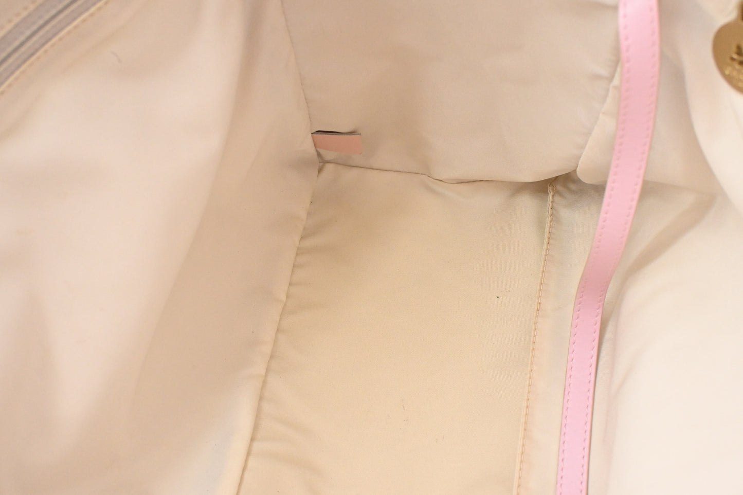 Chanel New Travel Line Tote in Pink Canvas