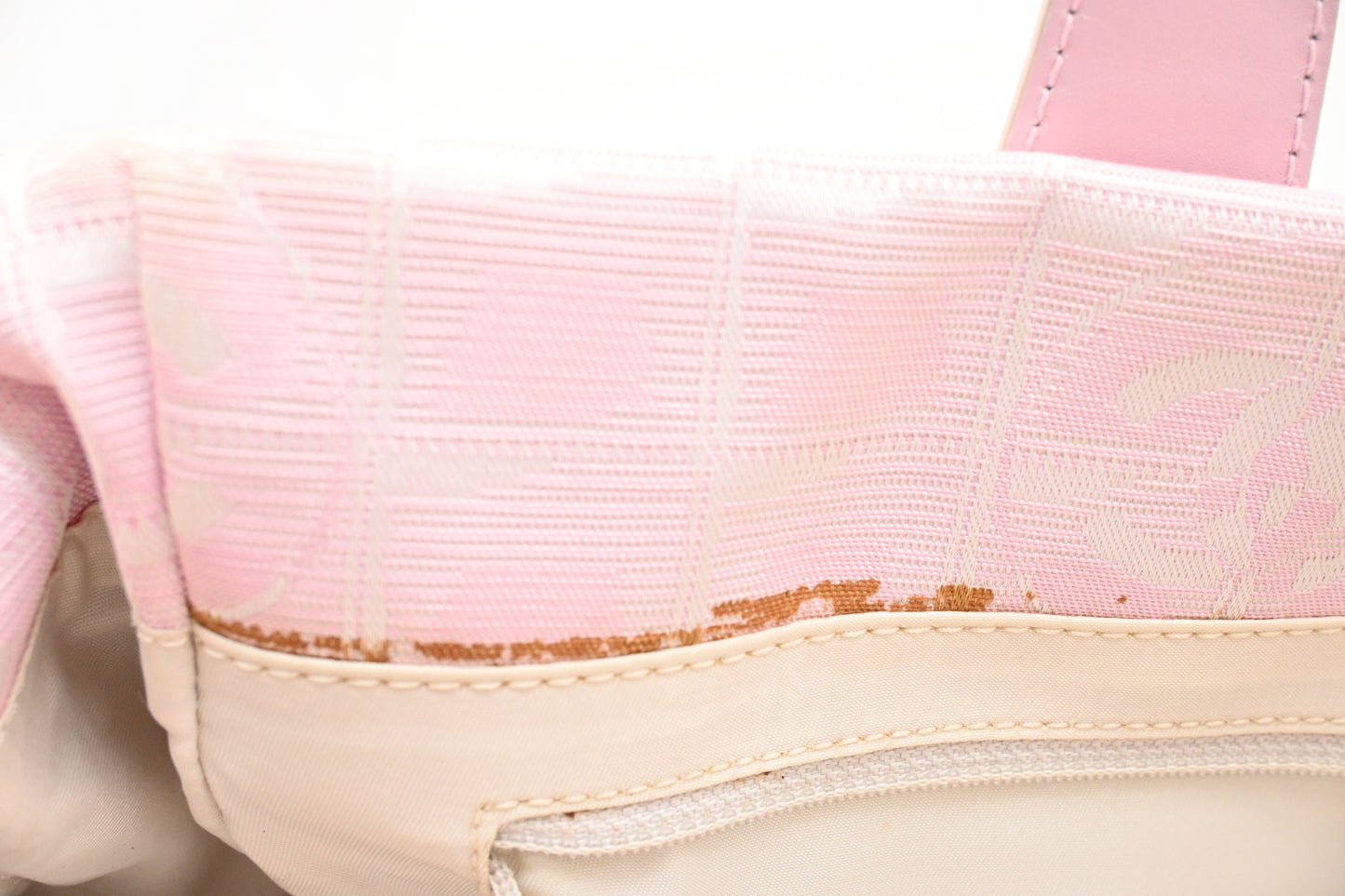 Chanel New Travel Line Tote in Pink Canvas