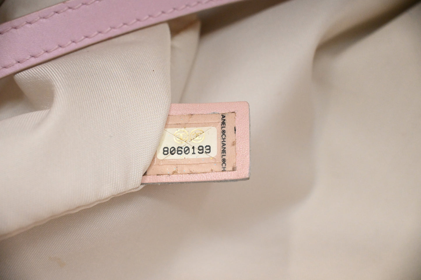 Chanel New Travel Line Tote in Pink Canvas