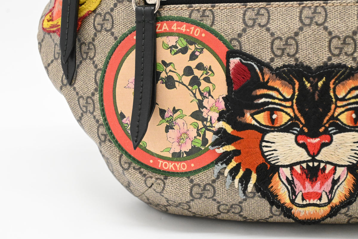 Gucci Ginza 2017 Bumbag in GG Supreme Canvas