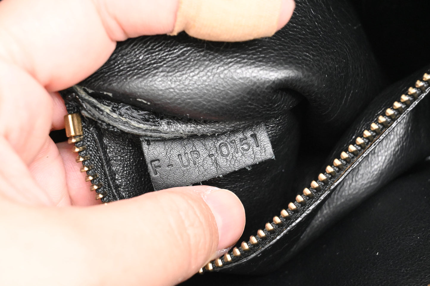 Celine Micro Luggage in Black Leather