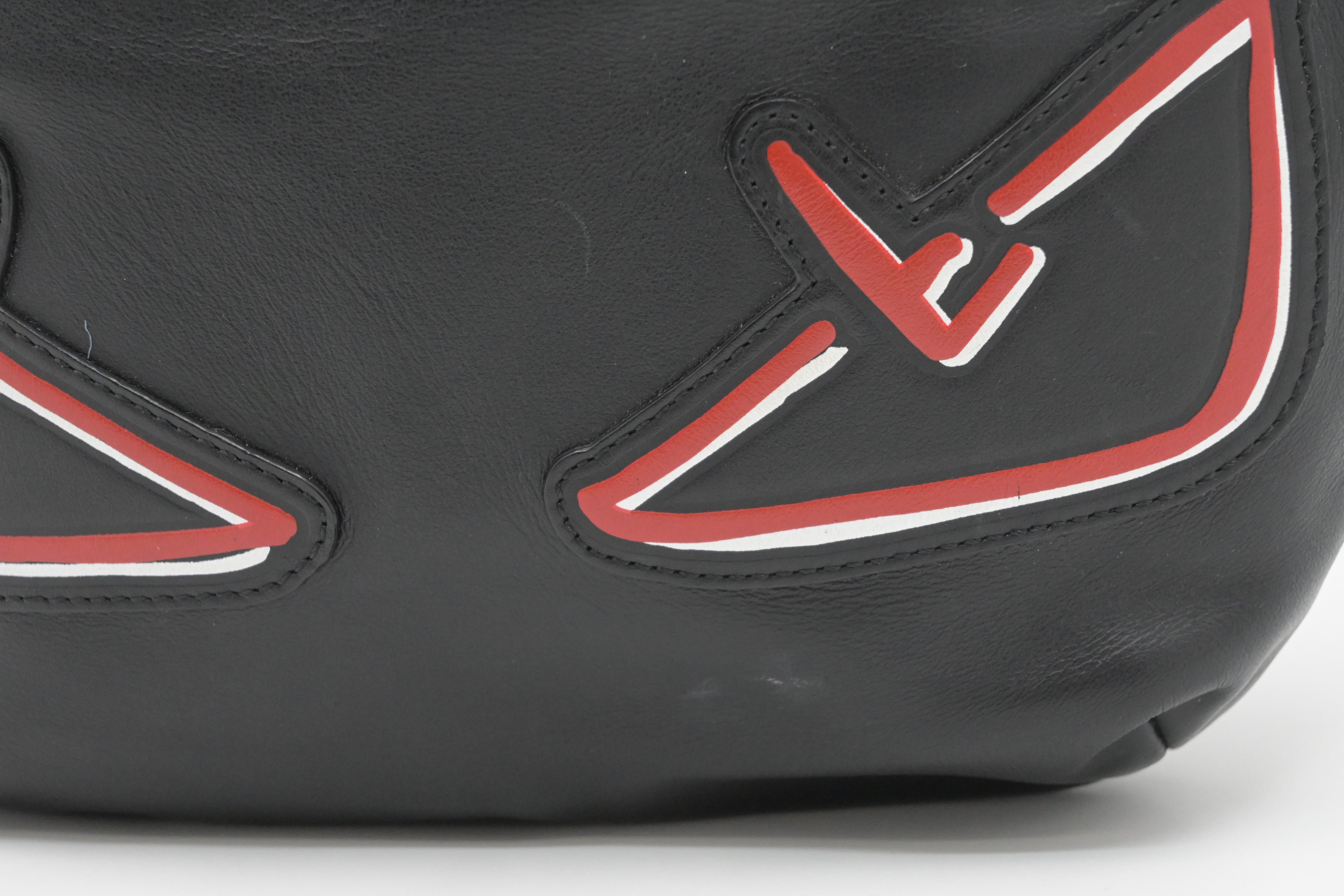 Fendi Monster Bumbag in Black Leather – Weekly Lux Drop