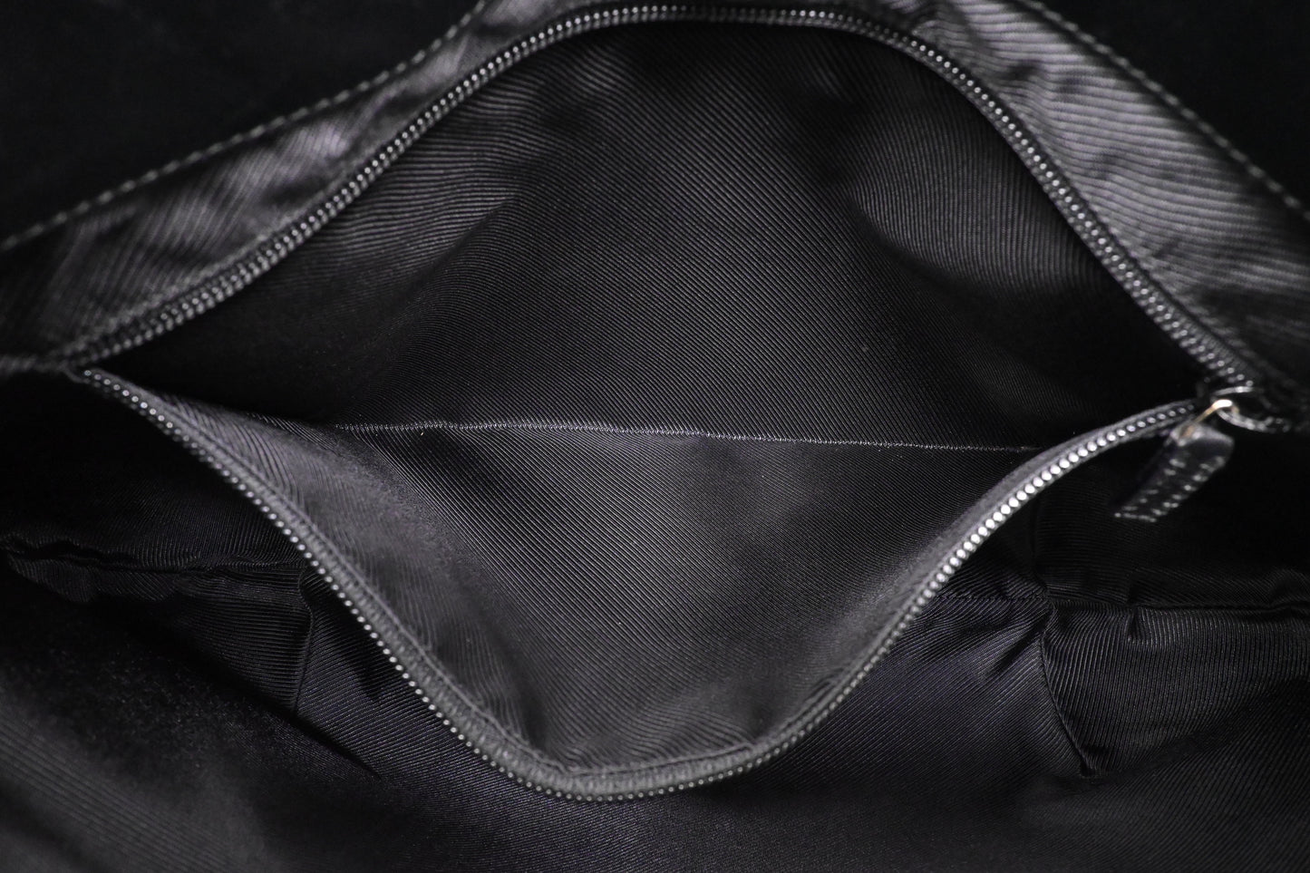 Gucci Structured Hobo Bag in Black and White GG Canvas