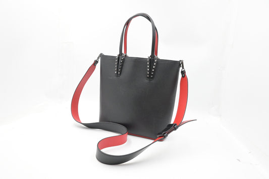 Louboutin Eloise 2-Way Bag in Black Leather