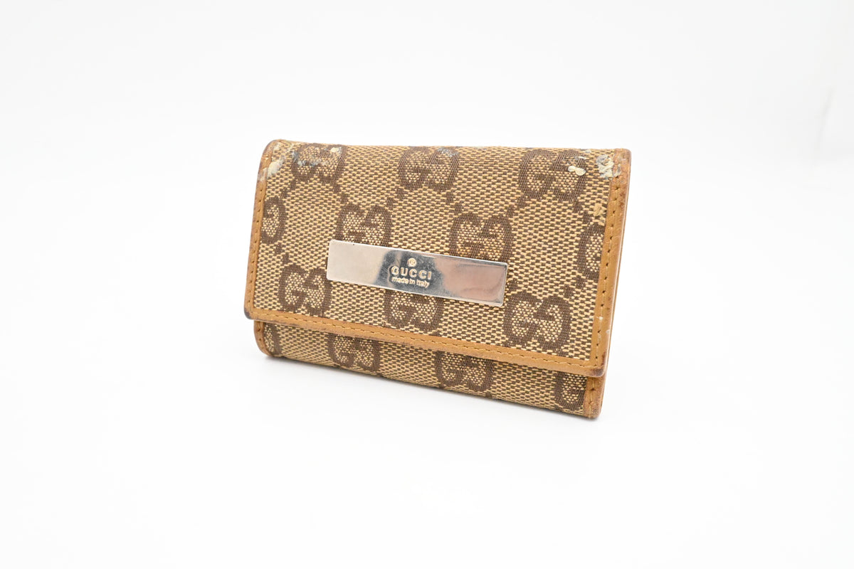 Gucci 6 Key Case in GG Canvas