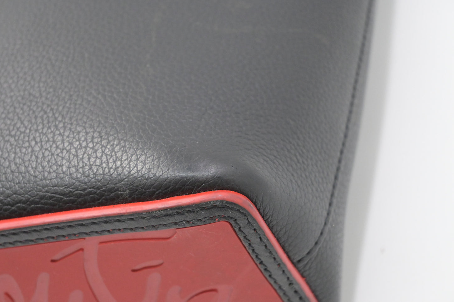 Louboutin Cabata Mini Tote in Black Leather