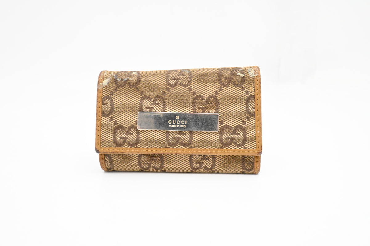 Gucci 6 Key Case in GG Canvas