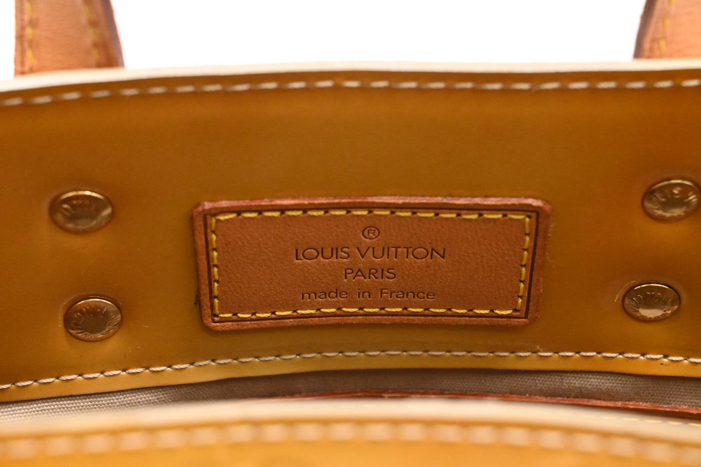 Louis Vuitton Reade PM in Mango Vernis
