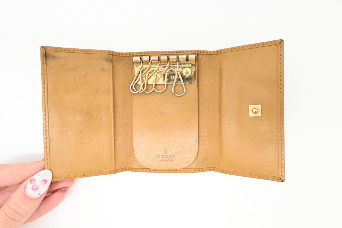Gucci 6 Key Case in GG Canvas