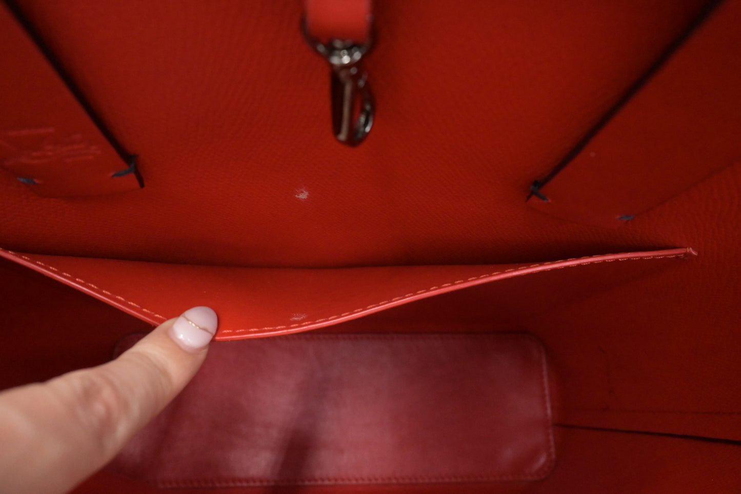 Louboutin Cabata Mini Tote in Black Leather