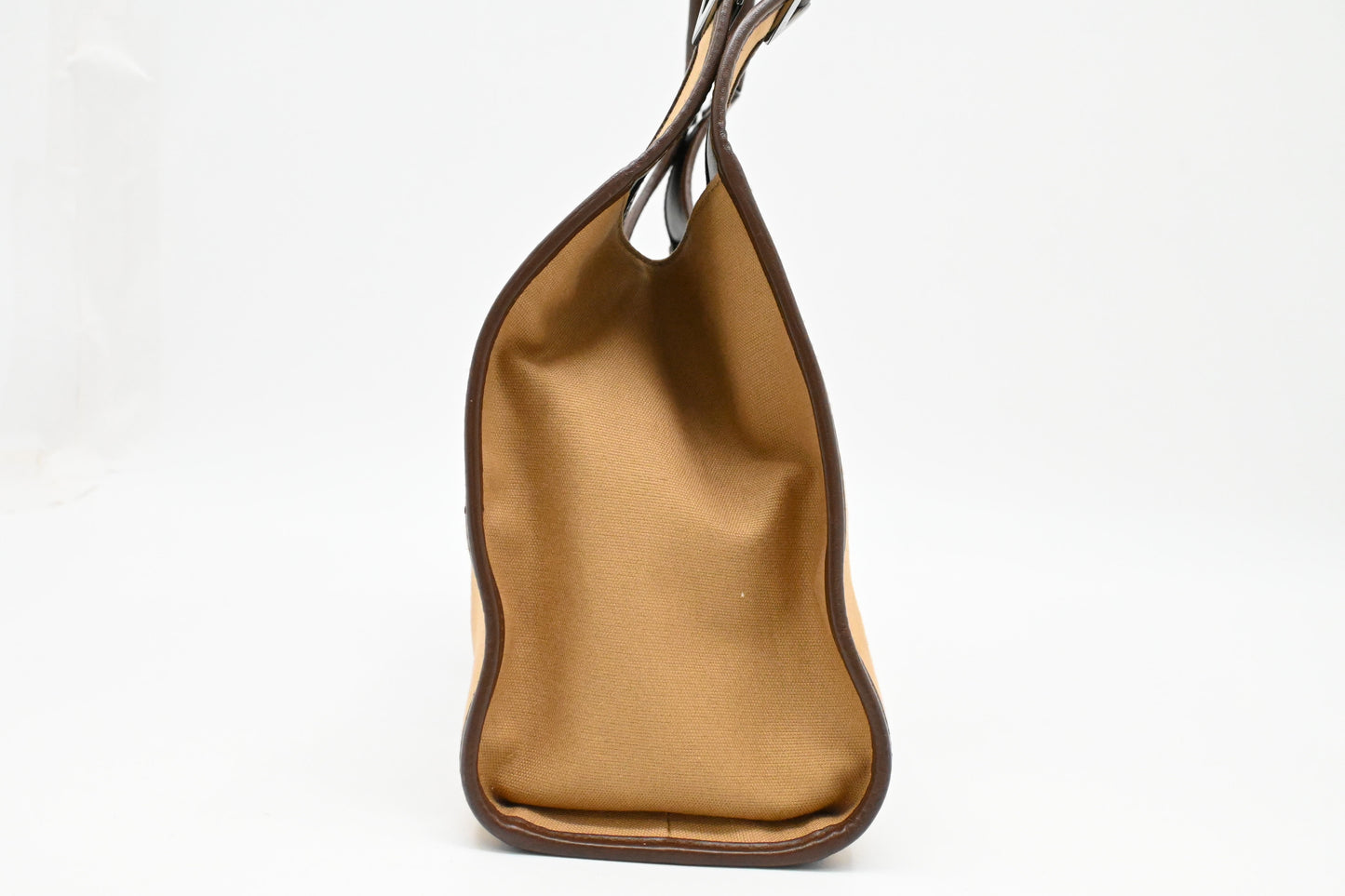 Gucci Jackie Shoulder Bag in Tan Canvas