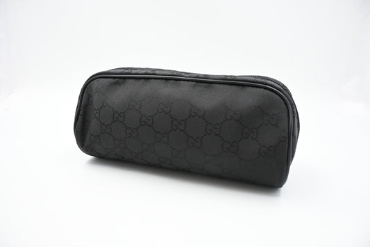 Gucci Pouch in Black Canvas