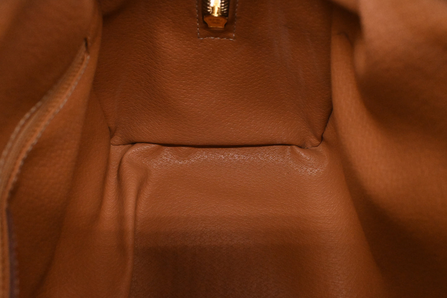 Celine Small Boston Bag in Brown Macadam Canvas
