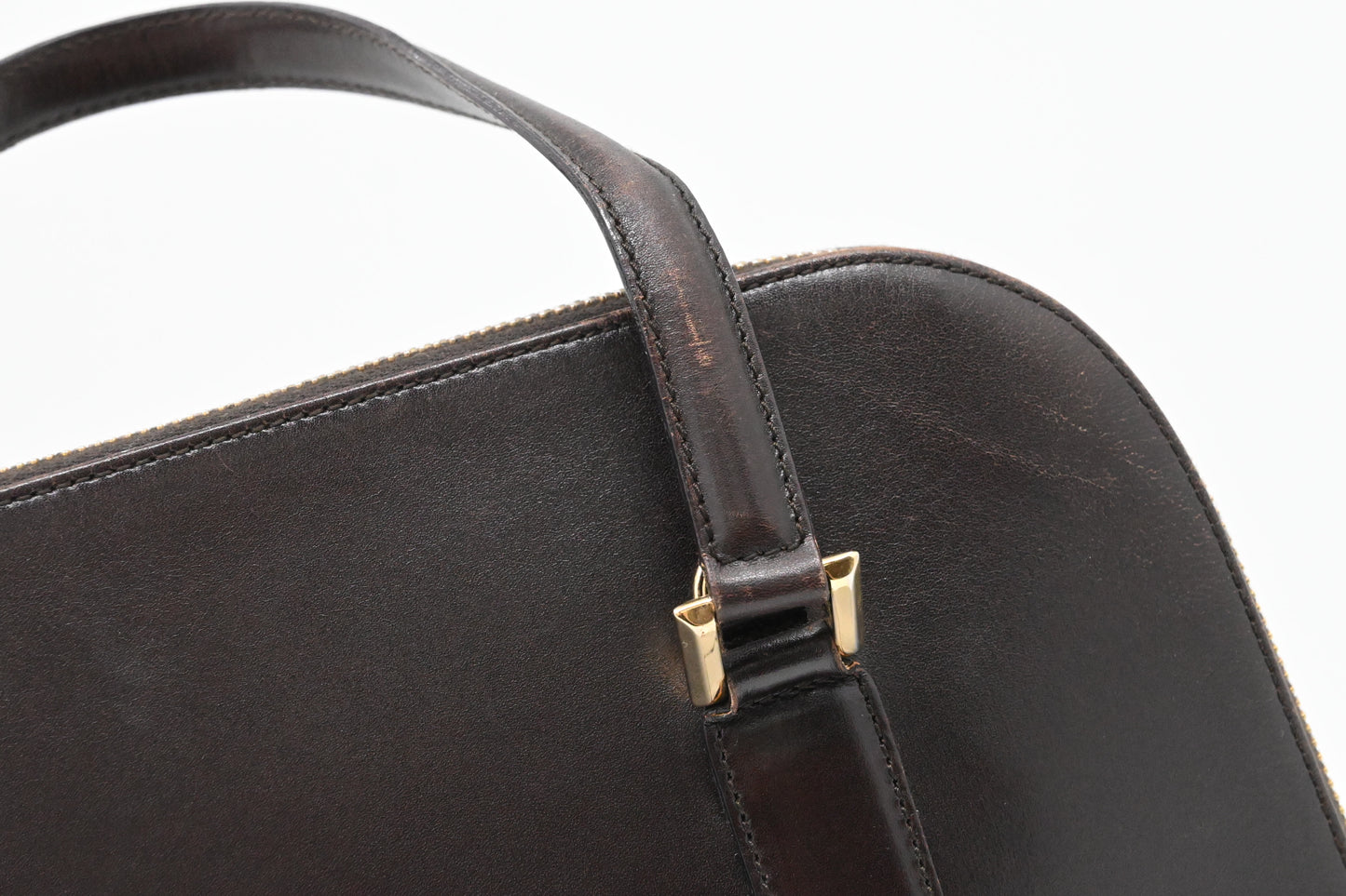 Ferragamo Handbag in Brown Leather