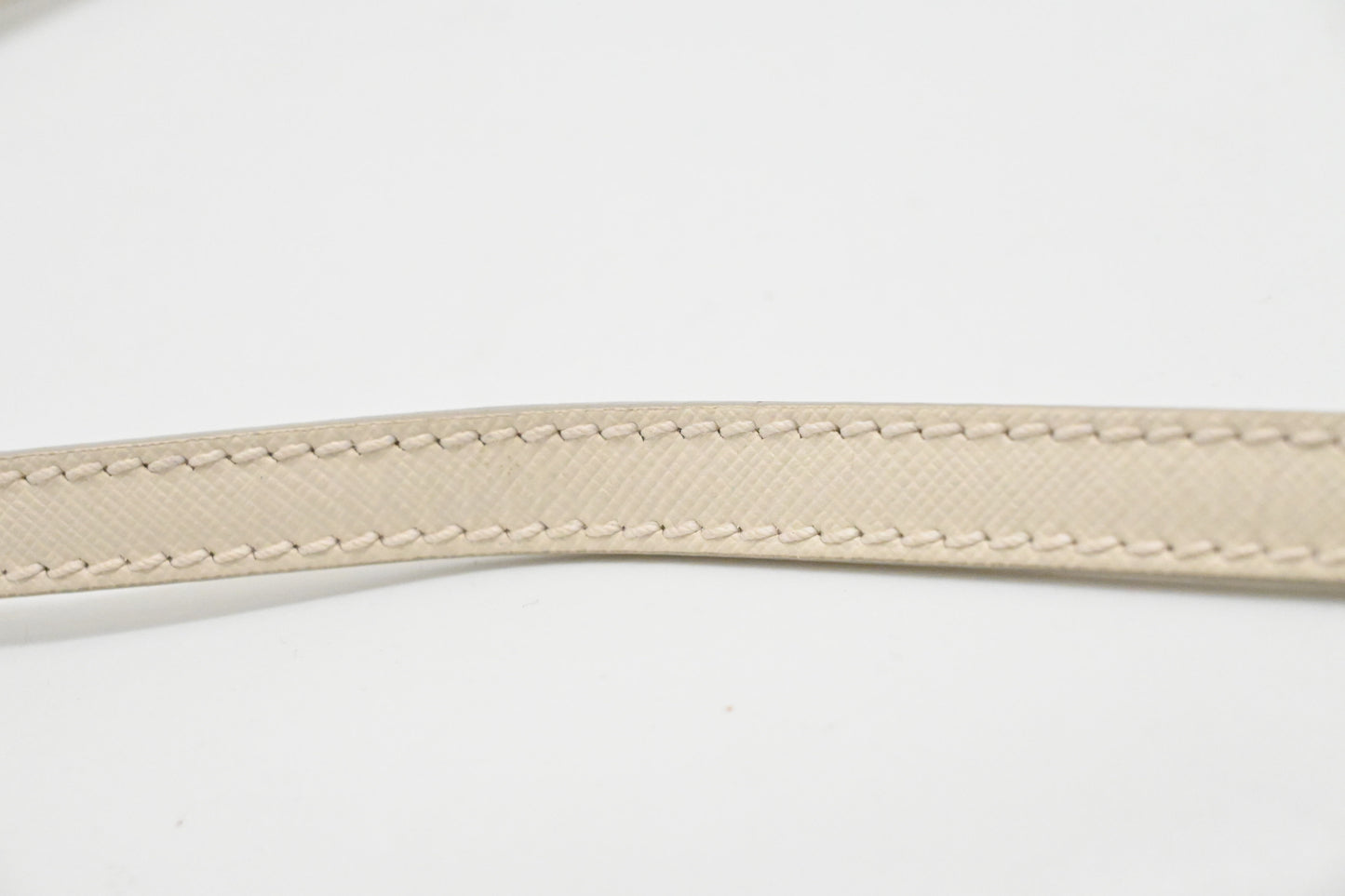 Ferragamo Vara Handbag in Cream Leather